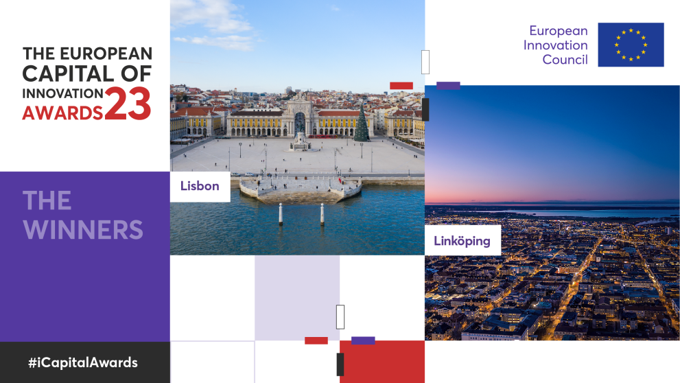 The European Capital of Innovation Awards 2023 The winners: Lisbon and Linköping #iCapitalAwards