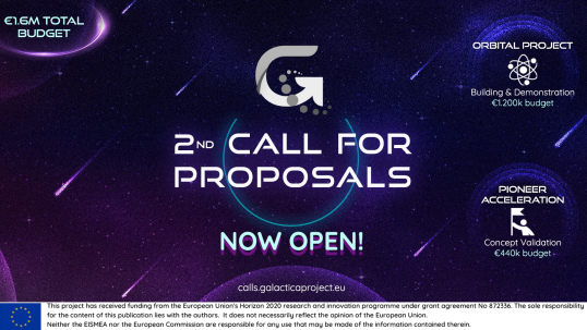 GALACTICA 2nd call is open now