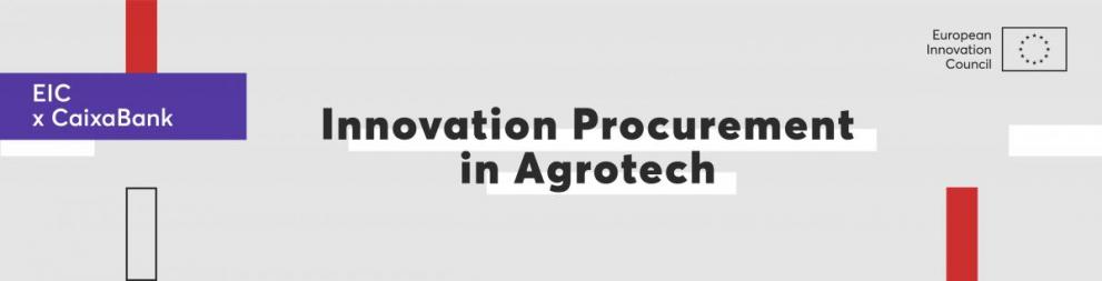 Innovation procurement in Agrotech - banner