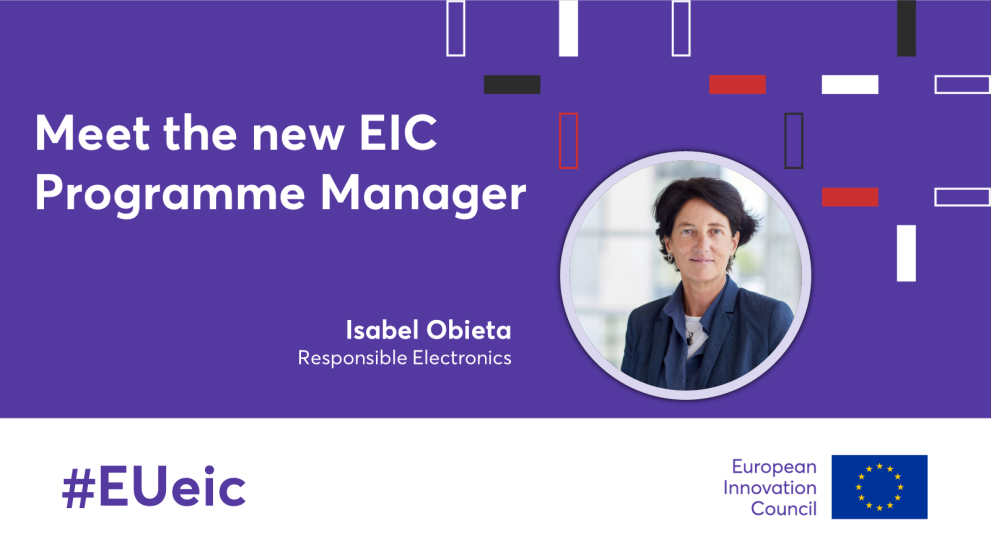 New EIC Programme Manager - Isabel Obieta