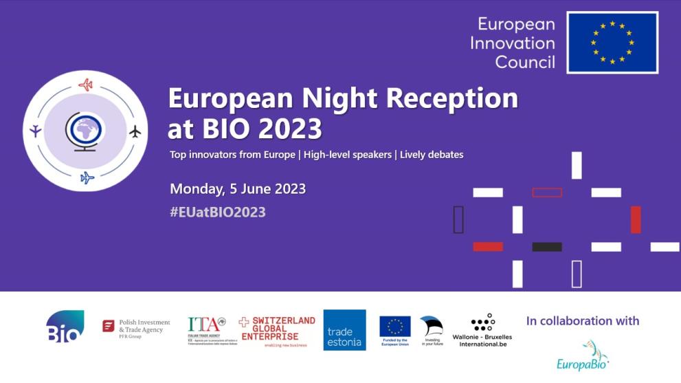 European Night Reception at BIO 2023: Top innovators from Europe, high-level speakers, lively debates