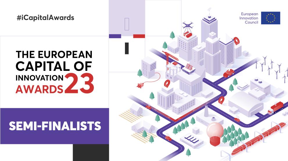 European Capital of Innovation Awards 2023 semi-finalists