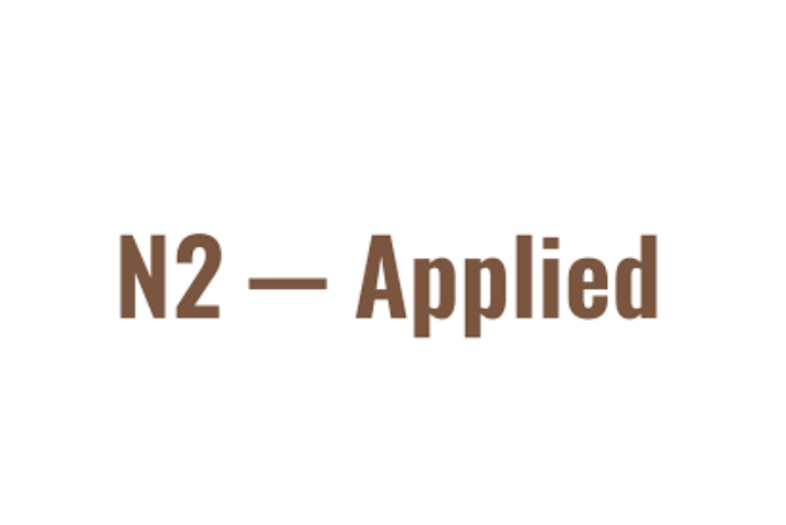 N2 APPLIED AS logo