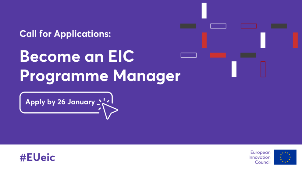 Become and EIC Programme Manager