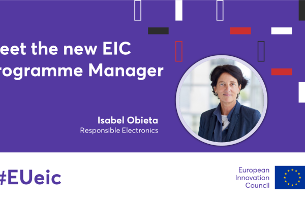 New EIC Programme Manager - Isabel Obieta