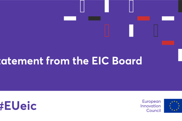 Statement of the EIC Board - recommendations for widening countries