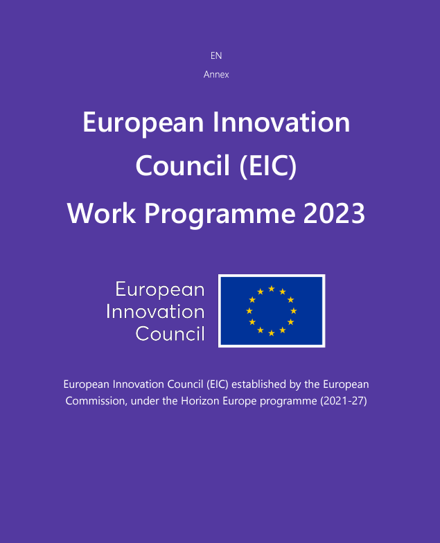 EIC Work Programme 2023