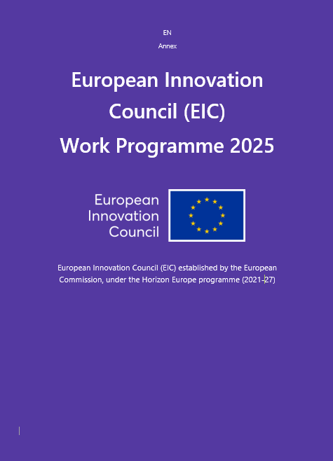 EIC Work Programe 2025